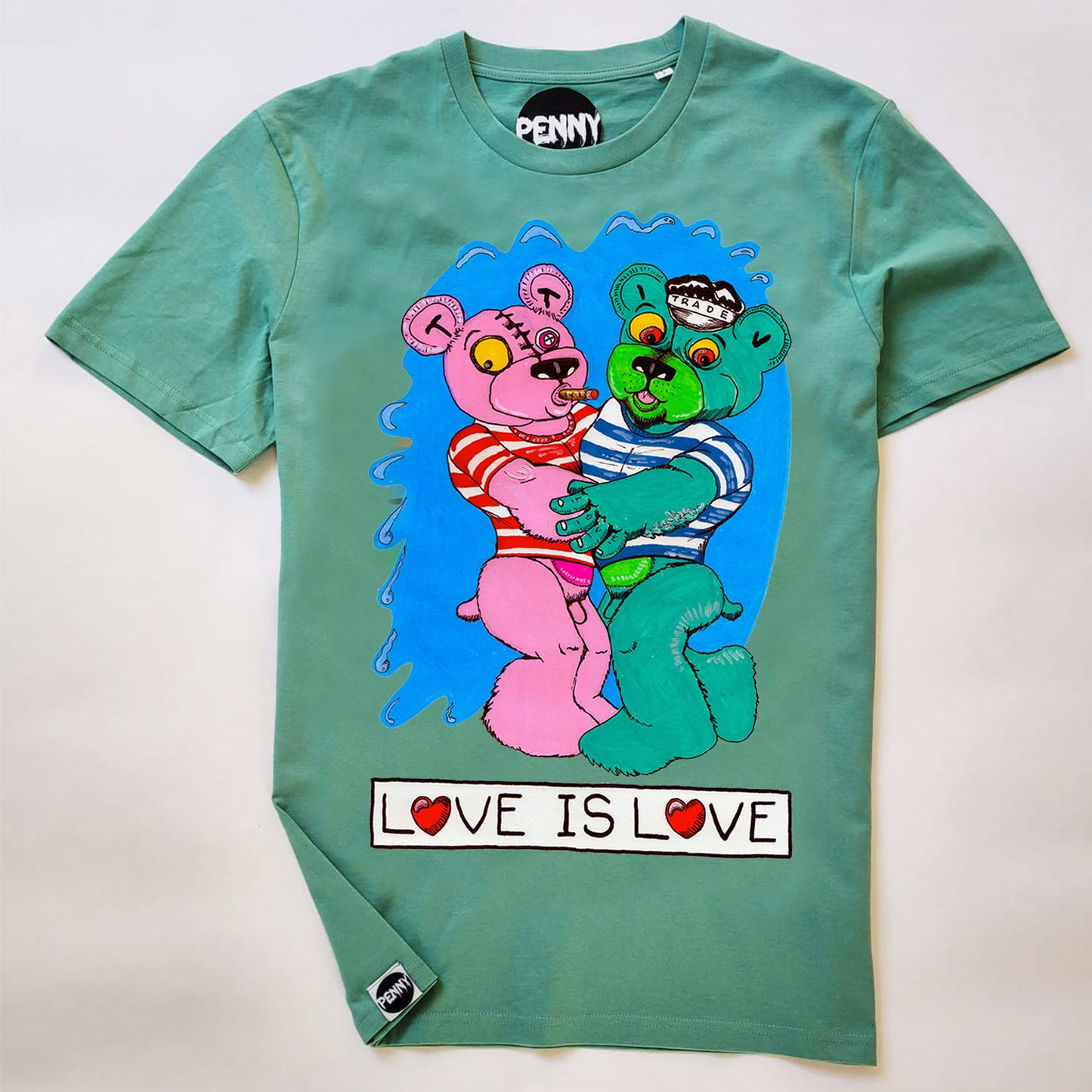 Erik and Oscar Love is Love T-shirt