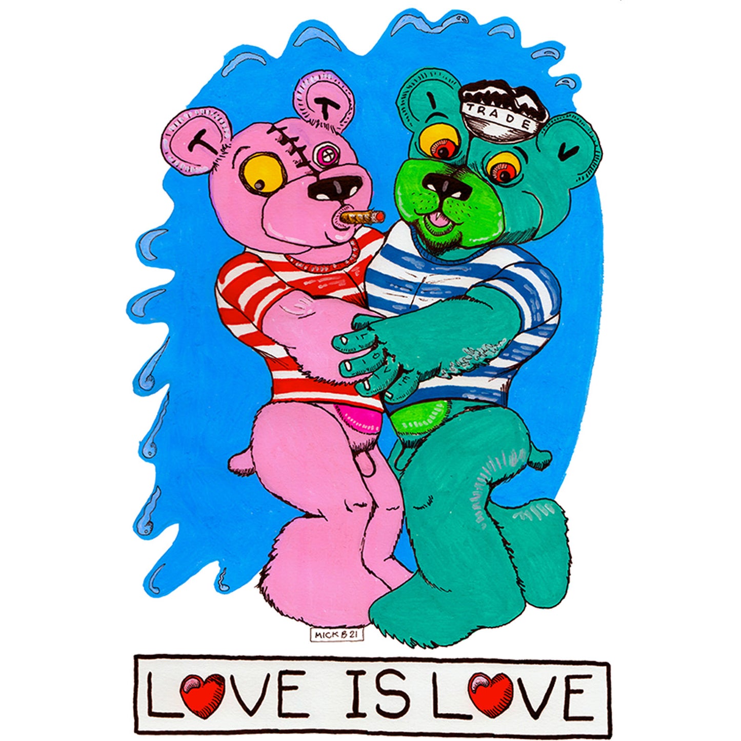 Erik and Oscar Love is Love T-shirt