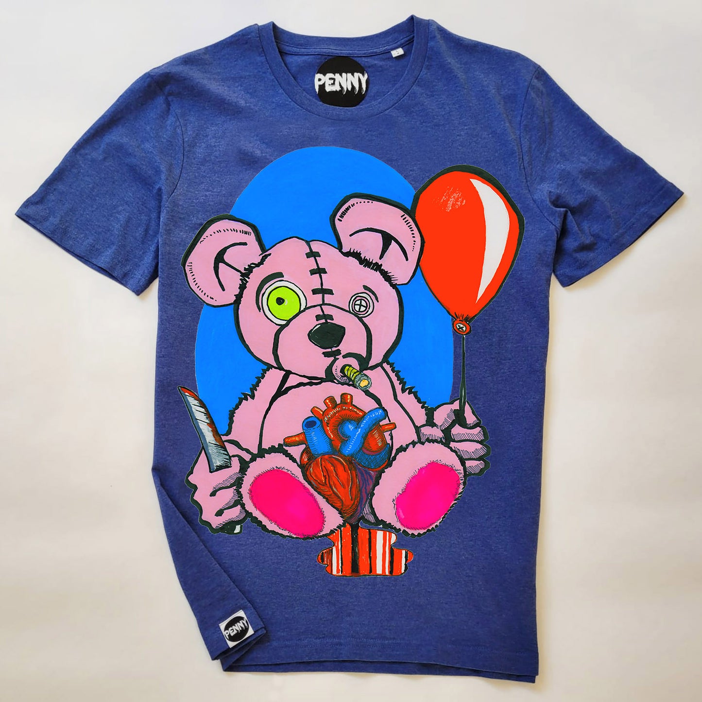 Broken Bear-print T-shirt